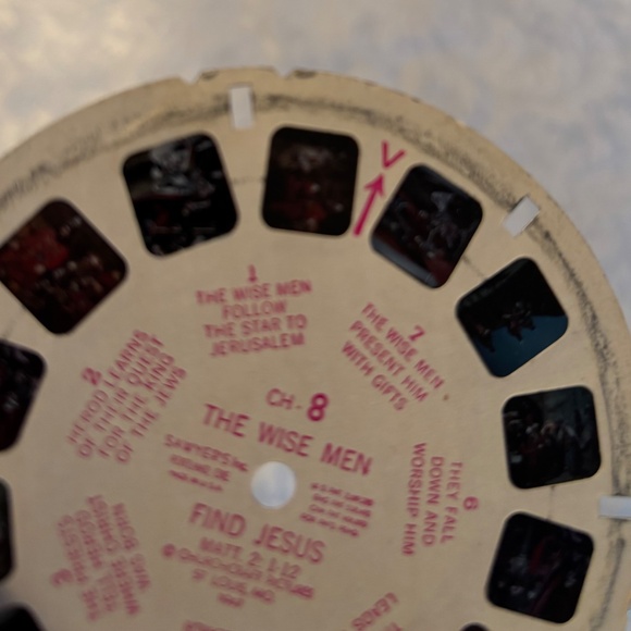 View-Master A Bible Story, The Wise Men, Reel Ch. 8 - Picture 3 of 3